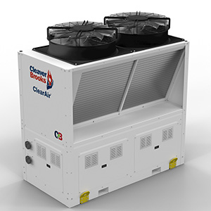 Side view of the Clearair Heat Pump